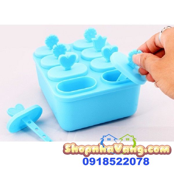 Khuôn Nhựa Làm Kem 8 Ngăn NV269