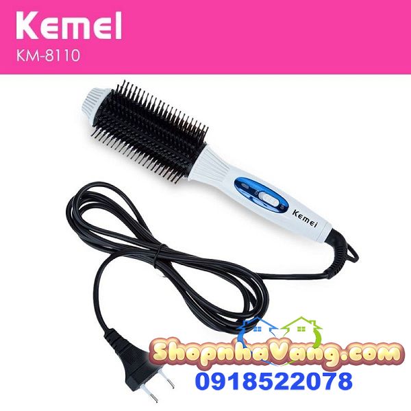 Lược Điện Sấy Cúp Kemei Cao Cấp NV244