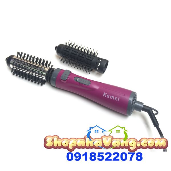 Lược Điện Xoay Đa Năng Kemei Km-8000 NV112