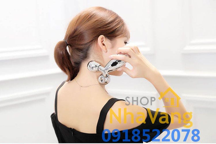 MÁY MASSAGE 3D TẠO CẰM V LINE CAO CẤP NV473