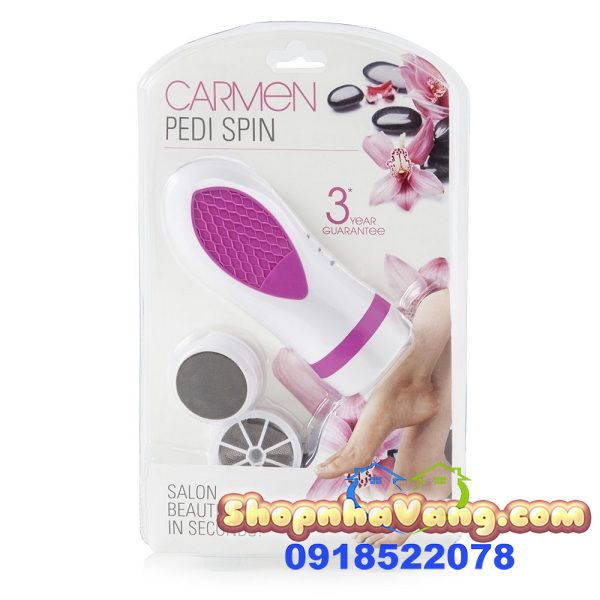 Máy Chà Gót Chân Tẩy Tế Bào Chết Carmen Pedi Spin NV267