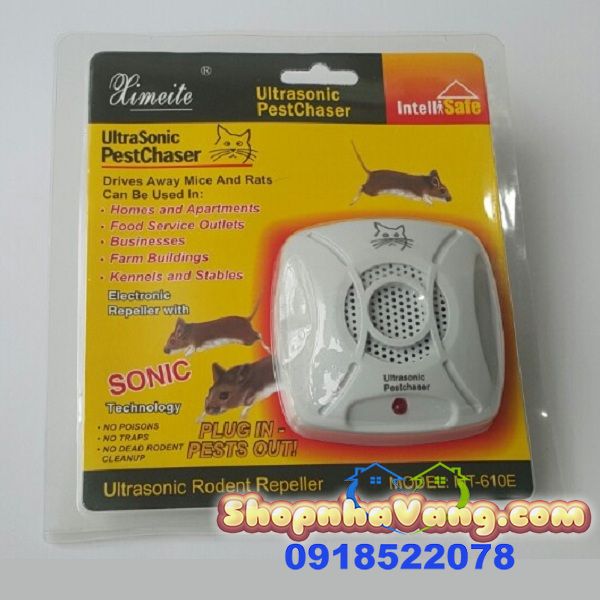 Máy đuổi chuột hiệu quả Ulstrasonic Pestchaser NV256