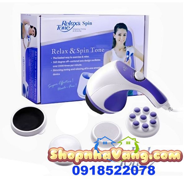 Máy Massage Cầm Tay Tiện Lợi Relax Spin Tone NV165