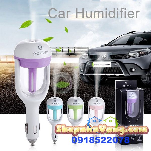 Máy Tạo Hơi Nước Xe Ô Tô Tiện Lợi NV233