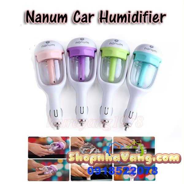 Máy Tạo Hơi Nước Xe Ô Tô Tiện Lợi NV233