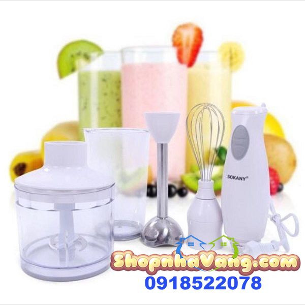 Máy Xay Cầm Tay Tiện Lợi Sokany NV253