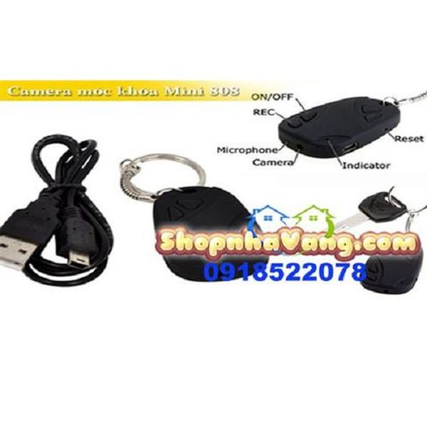 Camera Hình Móc Khóa Mini AV 808 NV86