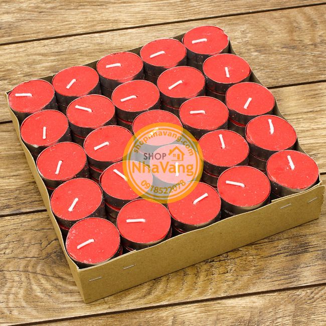 Nến Tealight Không Khói Hộp 50 Viên NV386