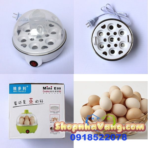 Nồi Hấp Trứng Cooker Tiện Lợi NV240