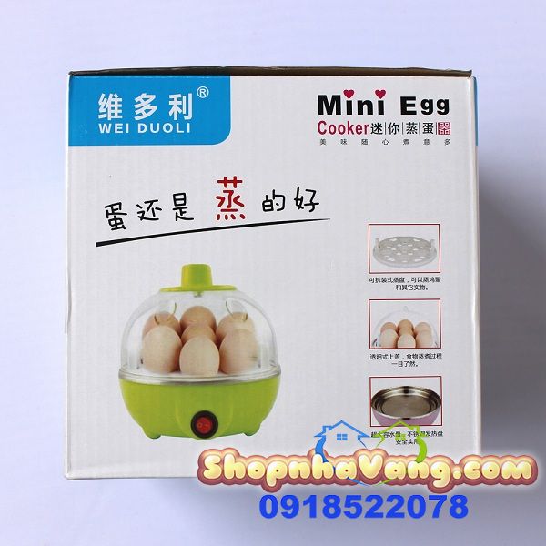 Nồi Hấp Trứng Cooker Tiện Lợi NV240