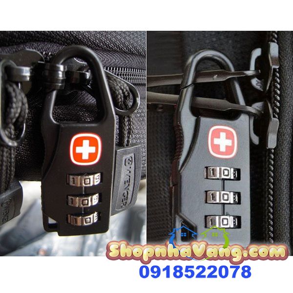 Combo 2 Ổ Khóa Số Vali Cao Cấp NV221