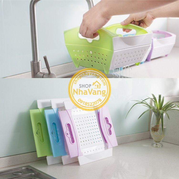 Rổ Đa Năng Xếp Gọn Thông Minh NV383