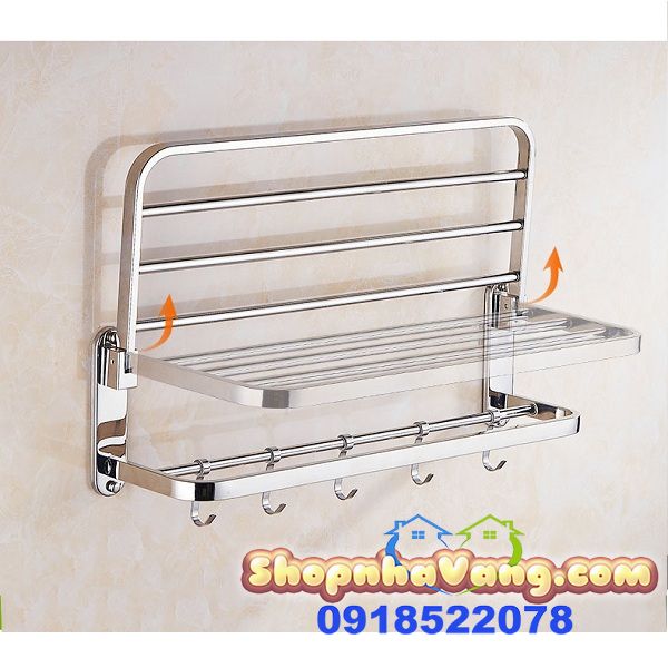 Giá Inox Dùng Để Treo Khăn Nhà Tắm NV271