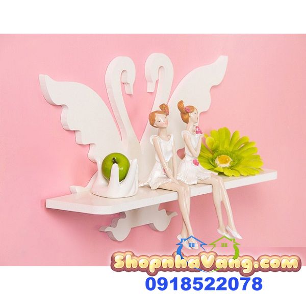 Kệ Để Đồ Trang Trí Hình Thiên Nga NV276