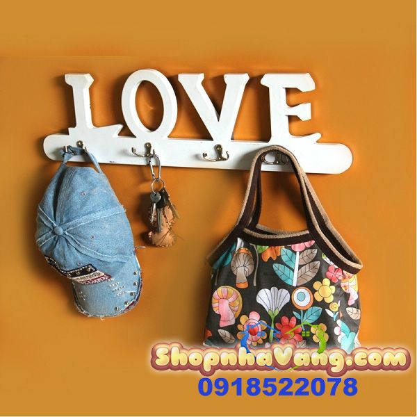 Móc Treo Tường Chữ Love Xinh Xắn NV274