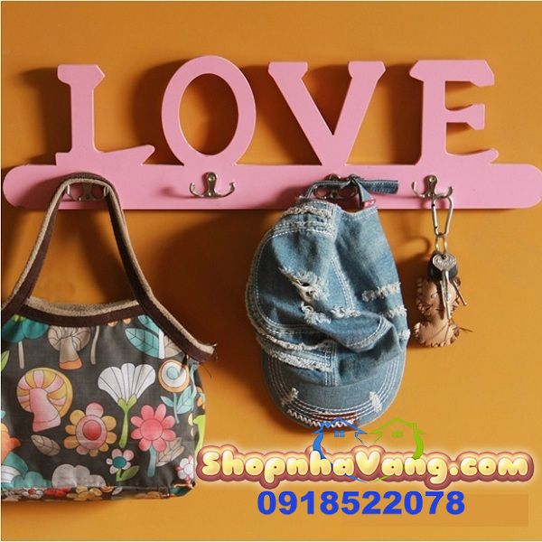 Móc Treo Tường Chữ Love Xinh Xắn NV274