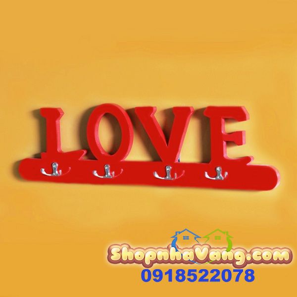 Móc Treo Tường Chữ Love Xinh Xắn NV274