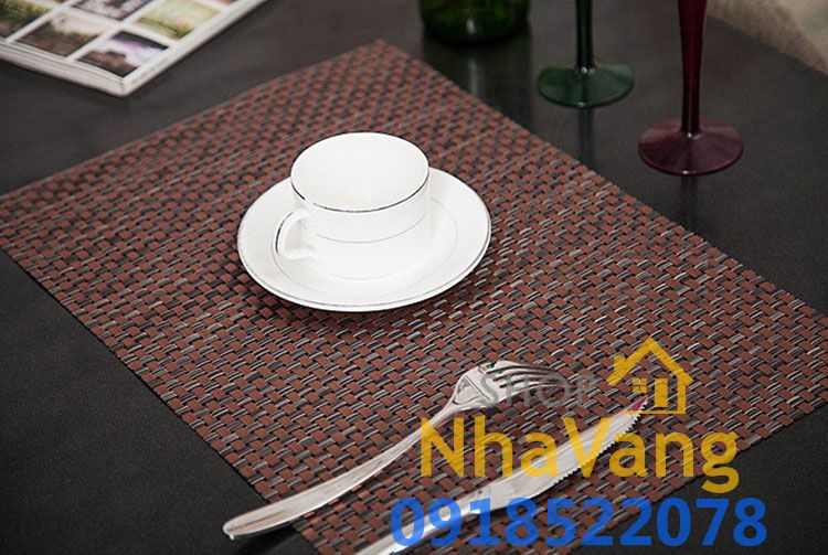 Tấm Lót Bàn Ăn Khách Sạn Cao Cấp Cách Nhiệt Placemats NV478