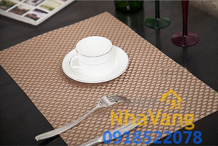 Tấm Lót Bàn Ăn Khách Sạn Cao Cấp Cách Nhiệt Placemats NV478