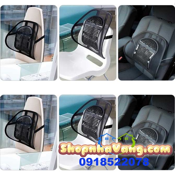 Tấm Đệm Tựa Lưng Dạng Lưới Cao Cấp NV184