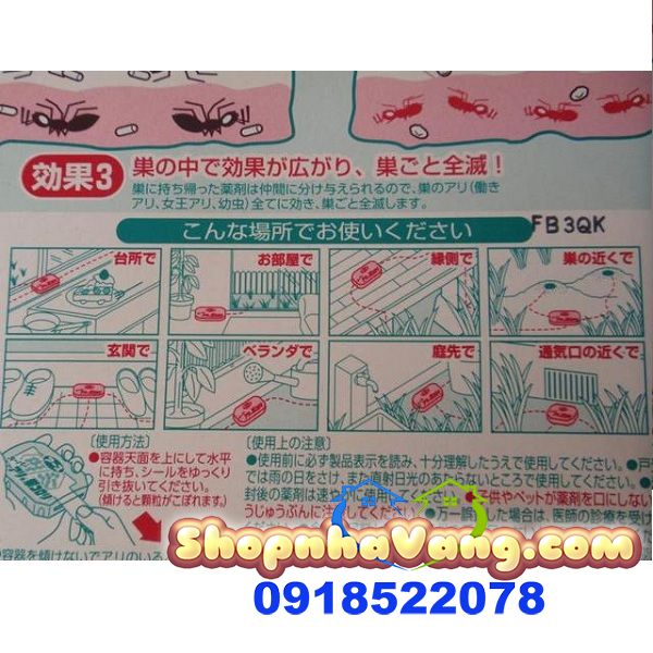 Thuốc Diệt Kiến Nhật Bản NV143