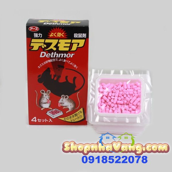 Thuốc Diệt Chuột Dethmor Nhật Bản Cao Cấp NV230