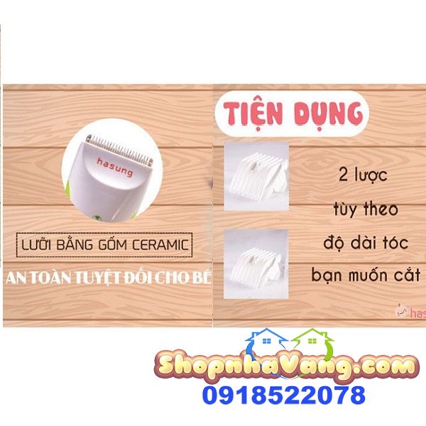 Tông Đơ Lưỡi Sứ Creamic Cao Cấp Hasung NV239