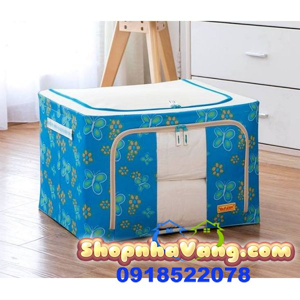 Tủ Vải Khung Cứng Chống Thấm 100L NV114