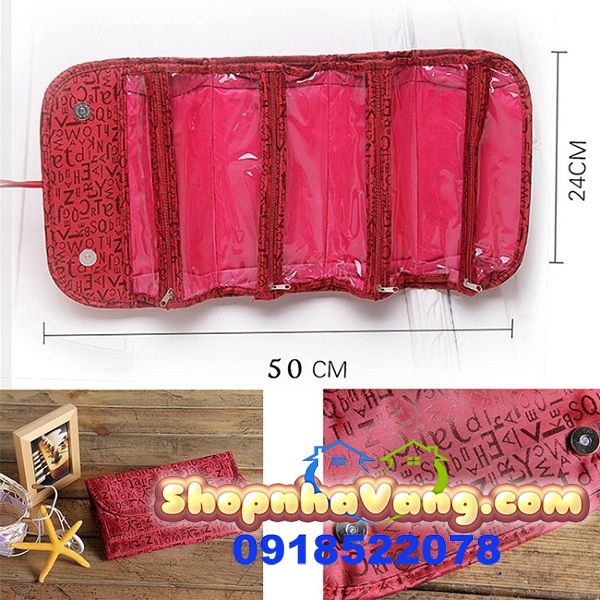 Túi Đựng Đồ 4 Ngăn Chống Thấm Roll-N-Go Cosmetic Bag NV155