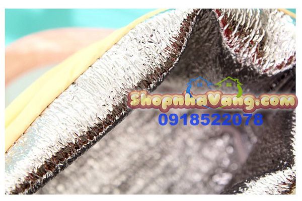 Túi giữ nhiệt dây rút hình cô gái NV11
