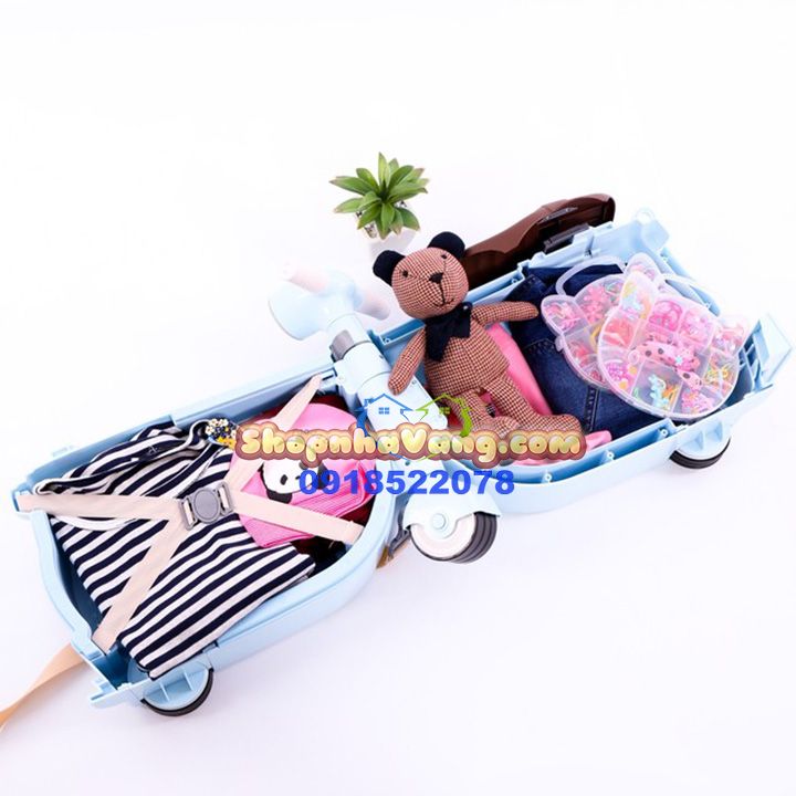 Vali Kéo Hình Xe Vespa Royalcare Ngộ Nghĩnh NV13