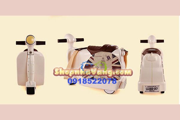 Vali Kéo Hình Xe Vespa Royalcare Ngộ Nghĩnh NV13