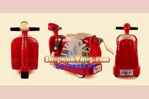 Vali Kéo Hình Xe Vespa Royalcare Ngộ Nghĩnh NV13