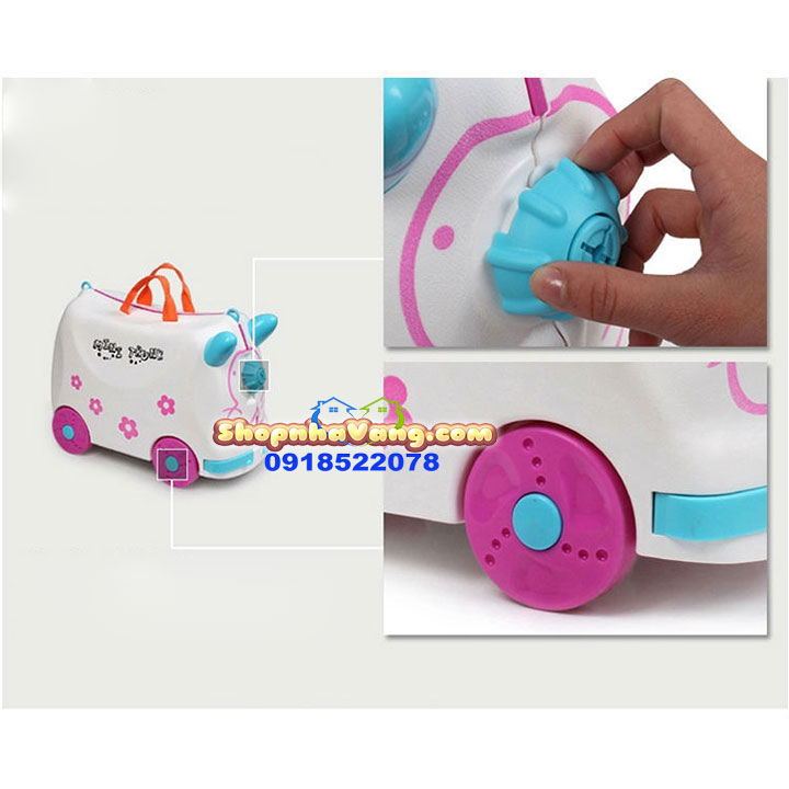 Vali Kéo Mini Trunki Cho Bé NV08