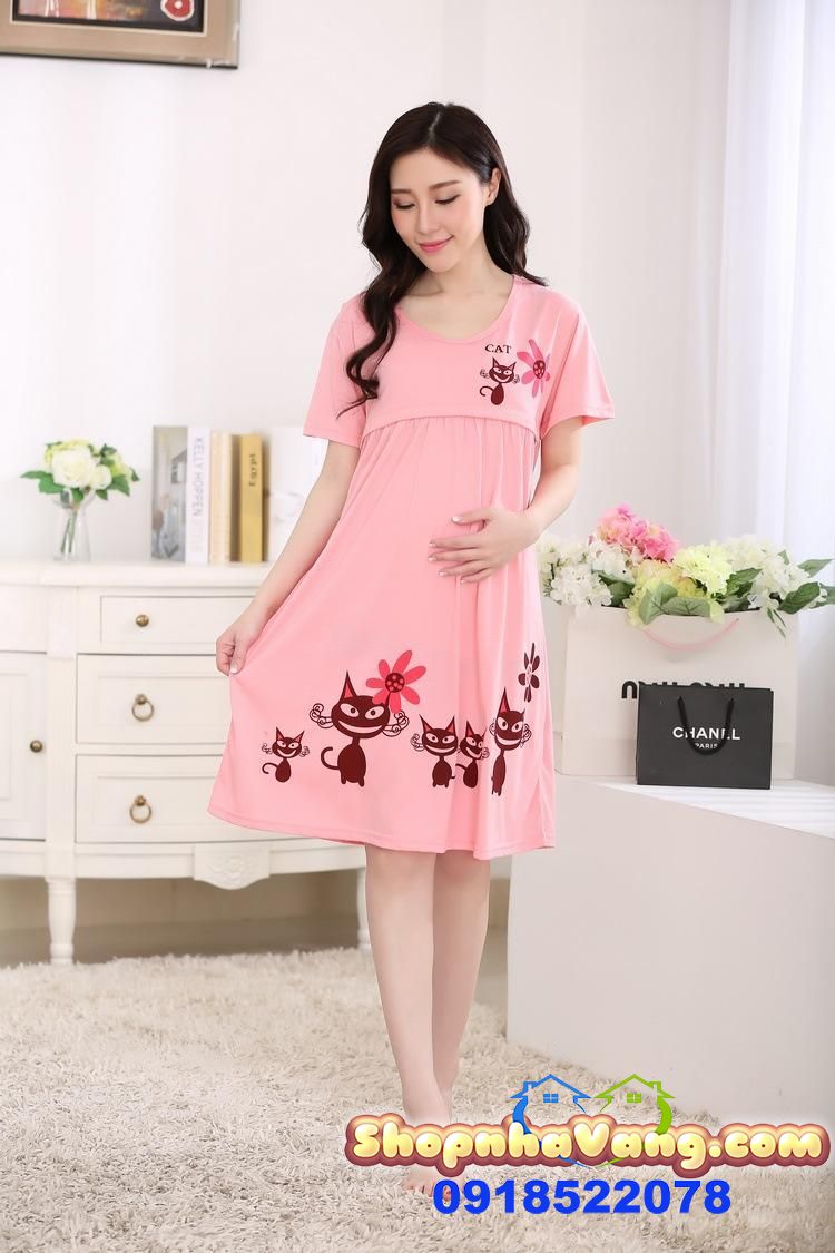 Váy Bầu Sau Sinh Và Cho Con Bú NV97