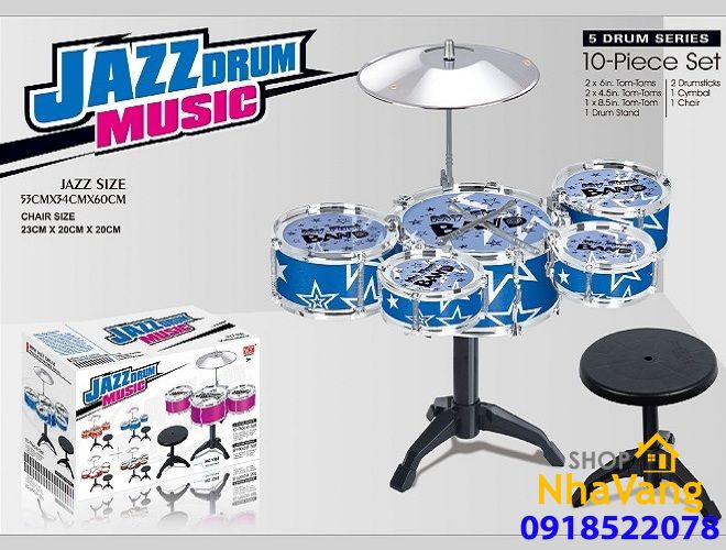Bộ Trống Đồ Chơi Cho Bé NV452