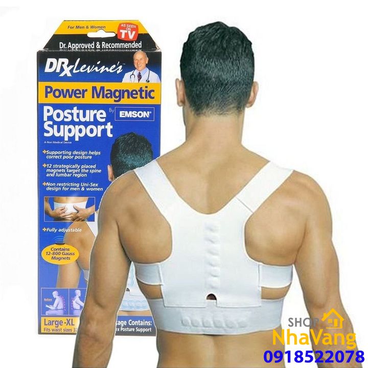 Đai Lưng Cột Sống Chống Gù NV444