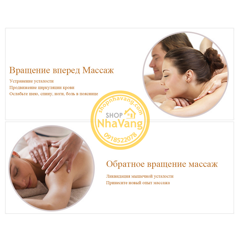 Gối Massage Thư Giãn Đa Năng Cao Cấp NV415