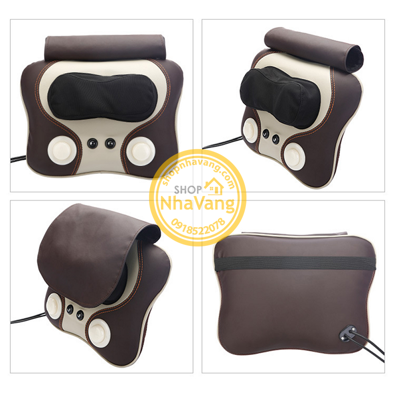 Gối Massage Thư Giãn Đa Năng Cao Cấp NV415