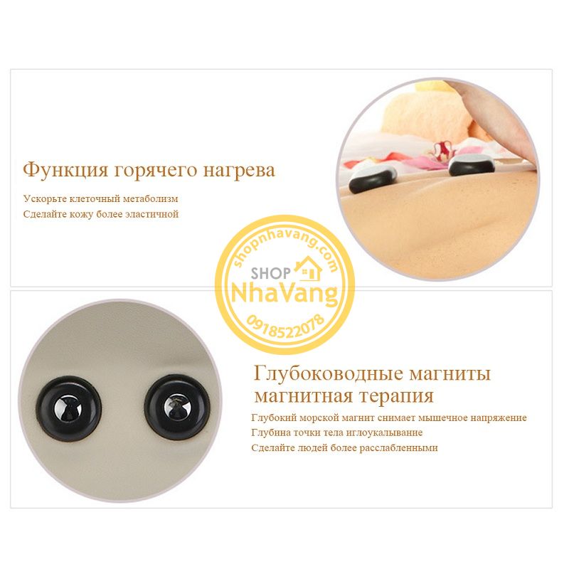 Gối Massage Thư Giãn Đa Năng Cao Cấp NV415