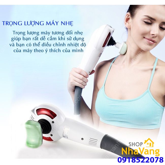 Máy Massage Cầm Tay 11 Đầu Besuto NV463