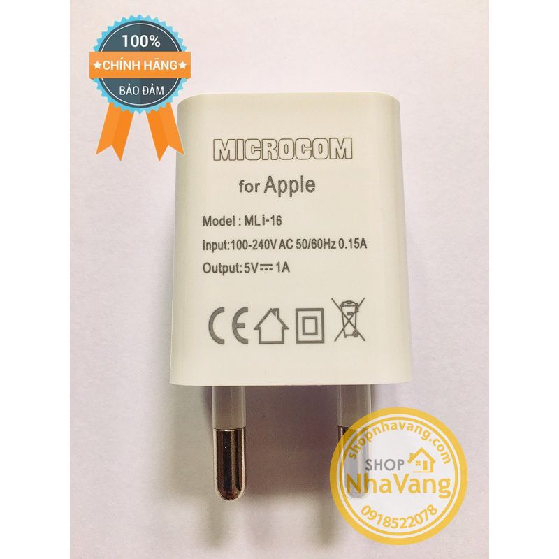 Sạc iPhone iPad Chính Hãng Microcom NV423