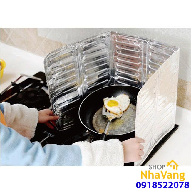 Tấm Chắn Dầu Mỡ Mạ Bạc NV446