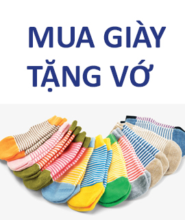 Mua giày tặng vớ