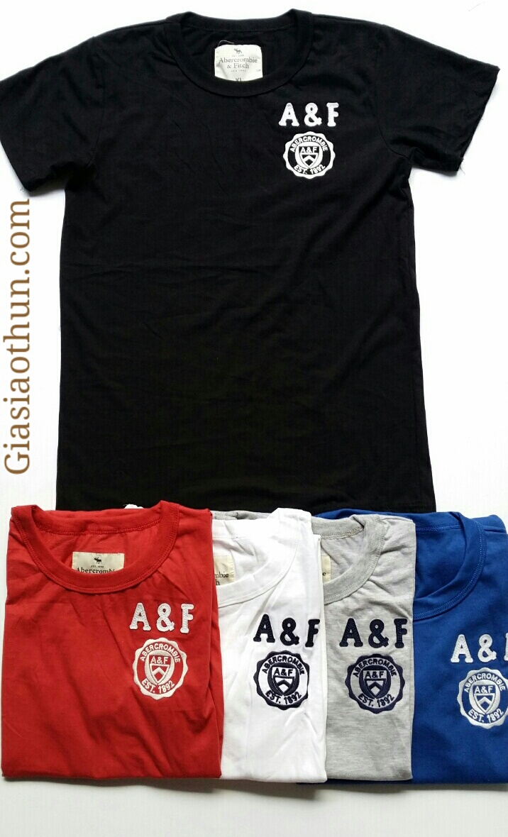 áo thun nam a&f vnxk