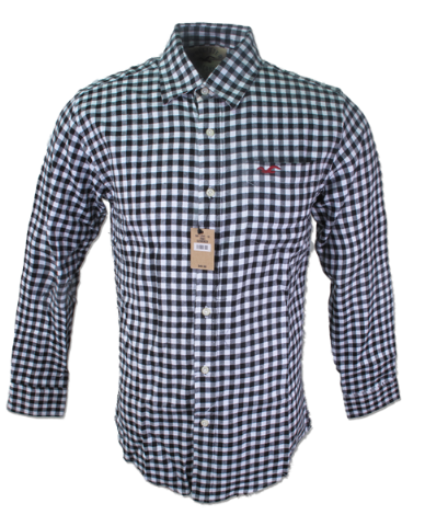 Áo sơ mi nam caro mịn đẹp Hollister
