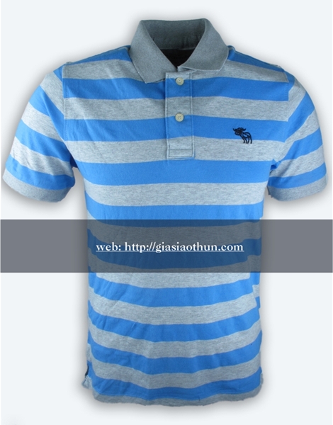 Áo thun nam kẻ sọc abercrombie