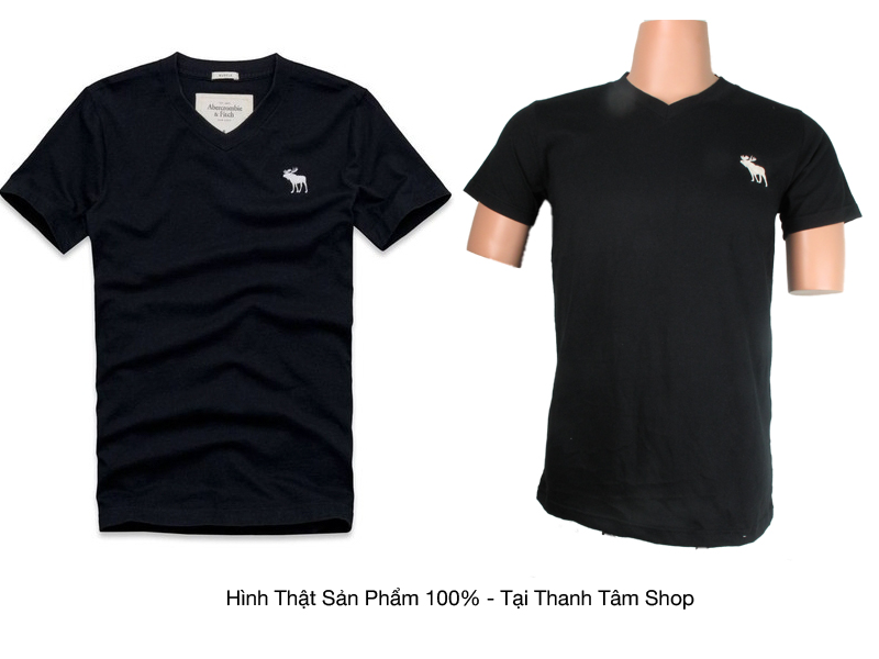 áo thun nam abercrombie cổ tim 2014 hcm