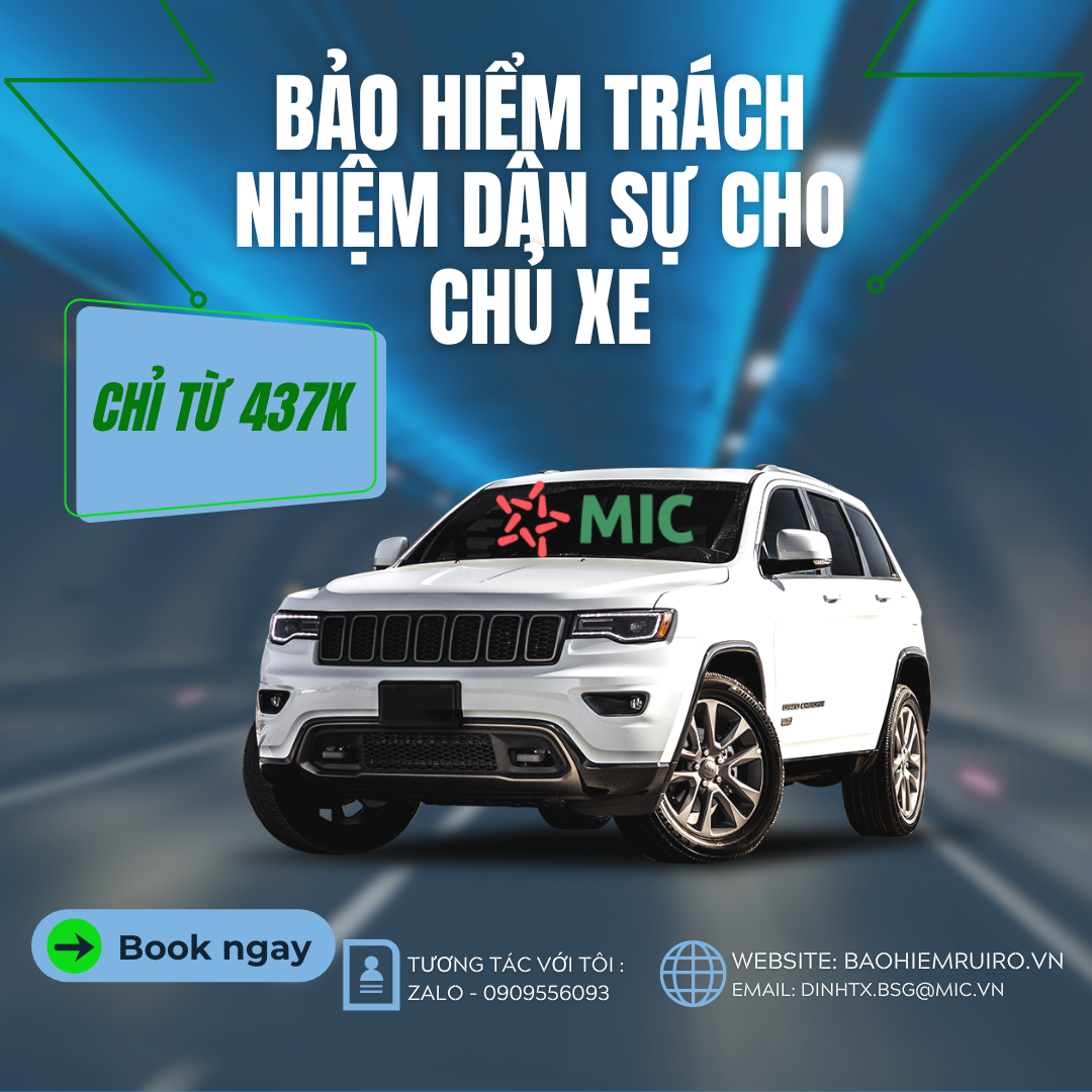 Bảo hiểm bắt buộc chủ xe cơ giới mới nhất 2025