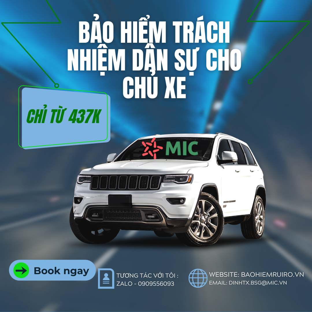 Bảo hiểm bắt buộc chủ xe cơ giới mới nhất 2023